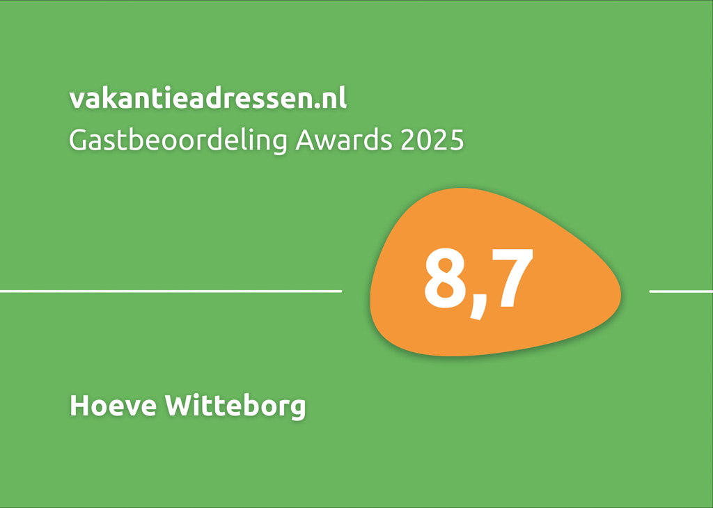 Gastbeoordeling awards Vakantieadressen.nl