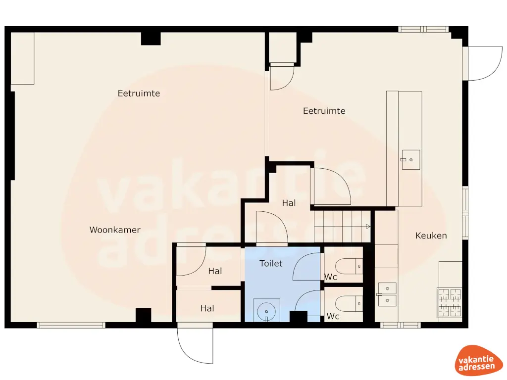 Vakantieadressen accommodatie afbeelding
