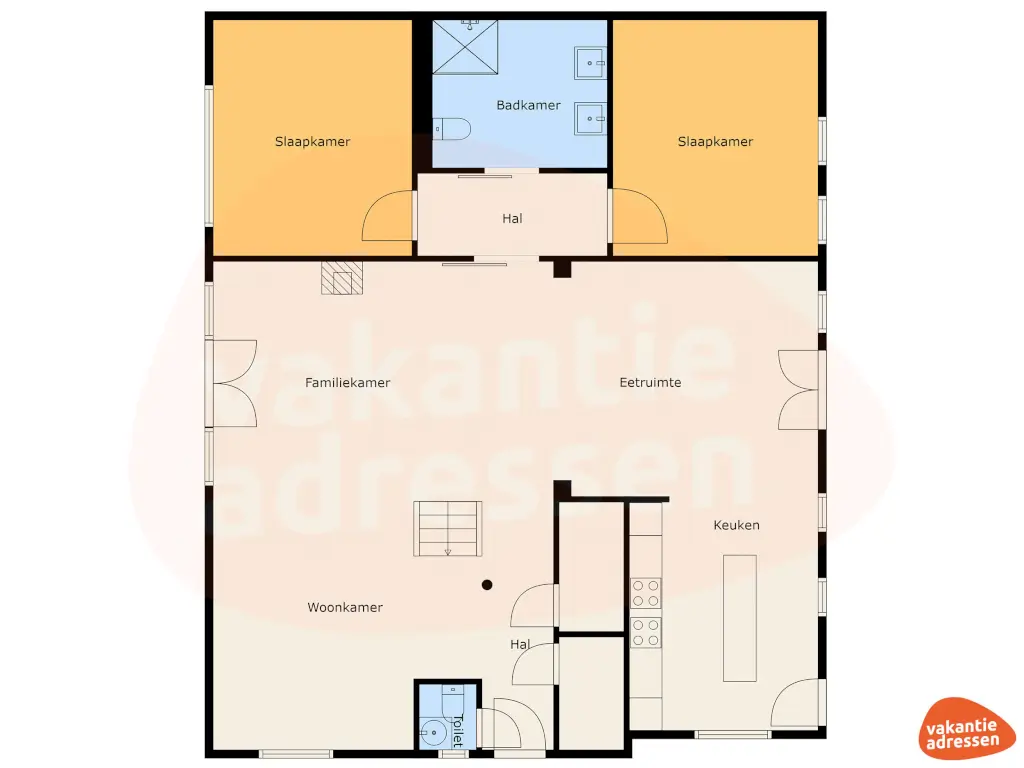 Vakantieadressen accommodatie afbeelding