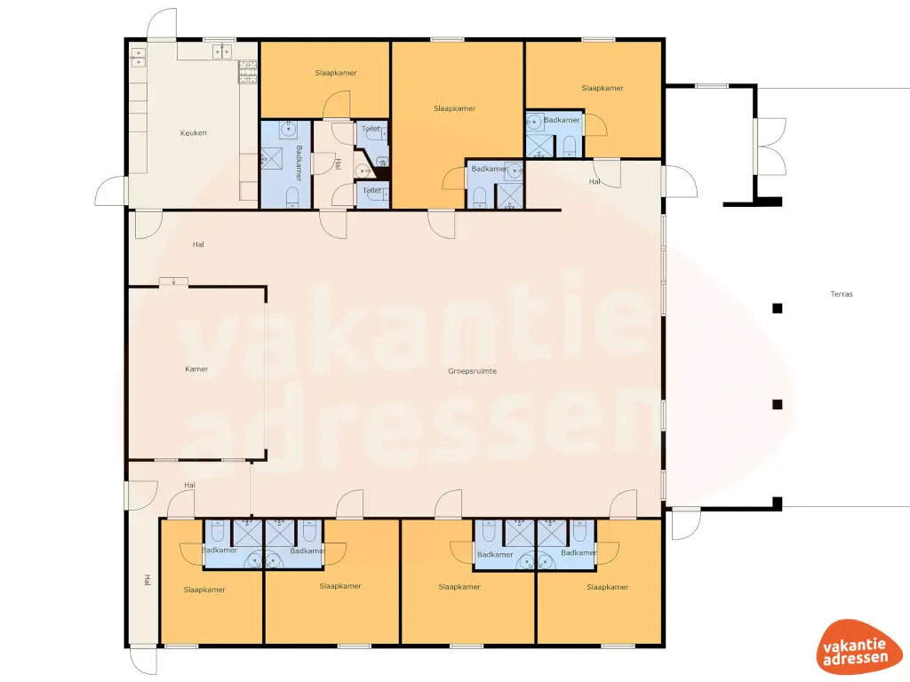 Vakantieadressen accommodatie afbeelding