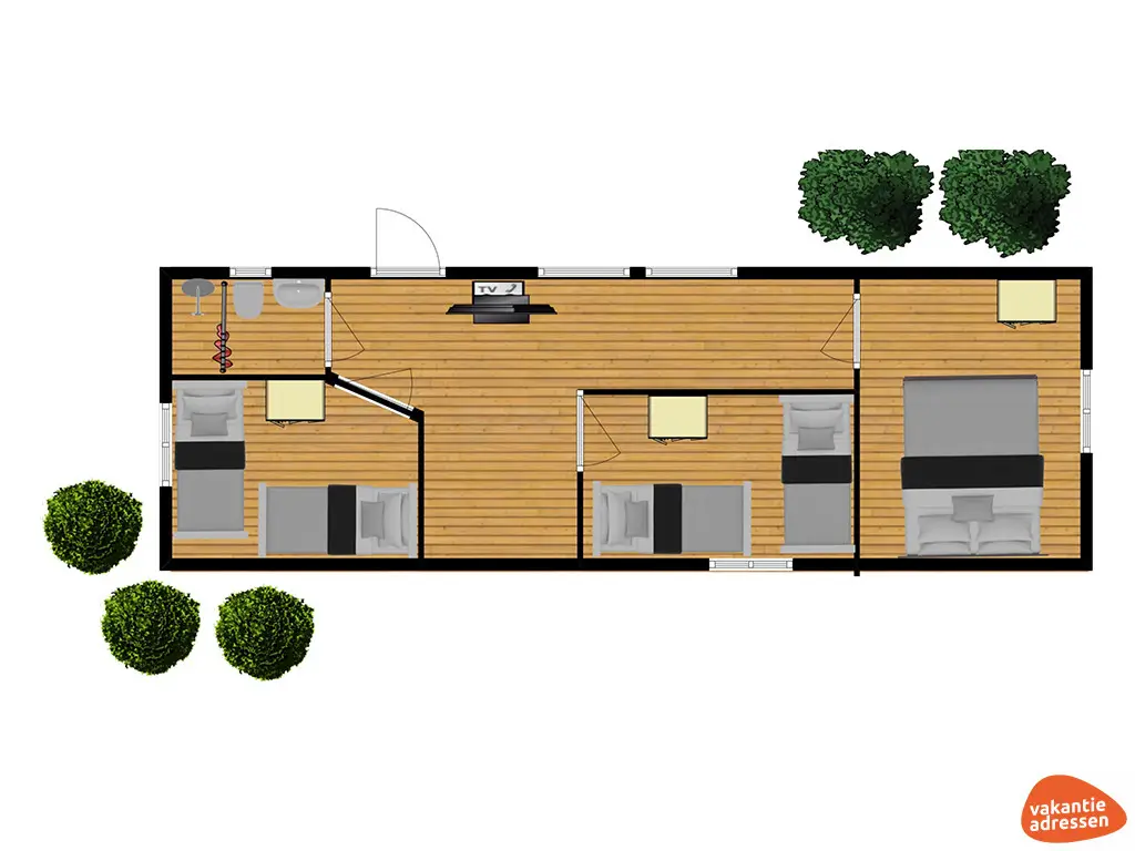 Vakantieadressen accommodatie afbeelding