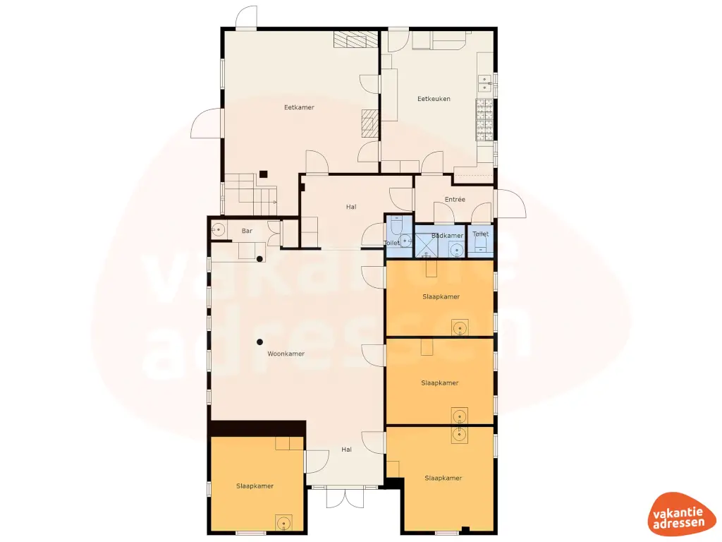 Vakantieadressen accommodatie afbeelding