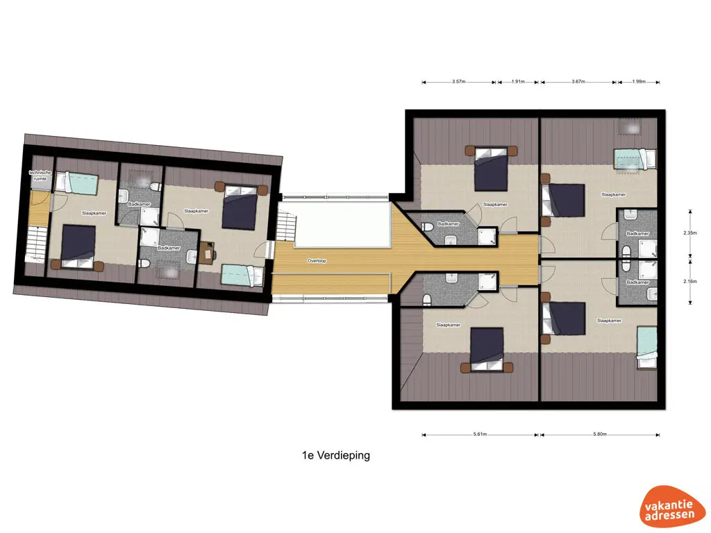 Vakantieadressen accommodatie afbeelding