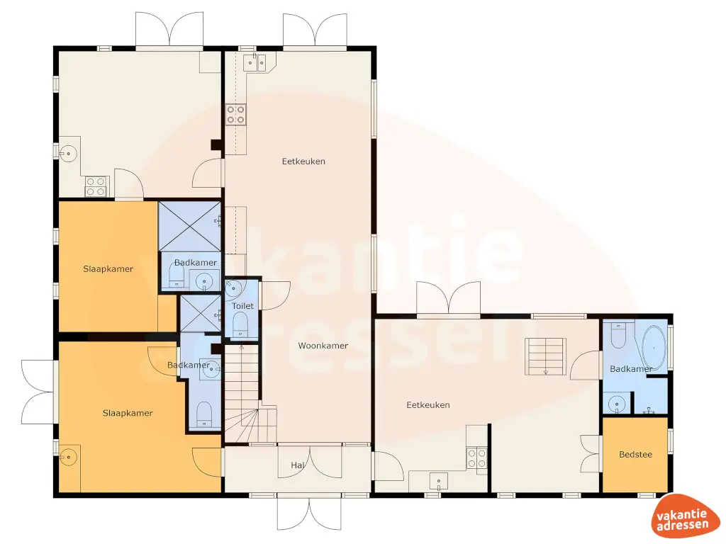 Vakantieadressen accommodatie afbeelding