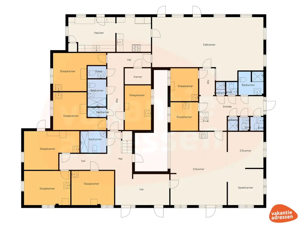 Vakantieadressen accommodatie afbeelding