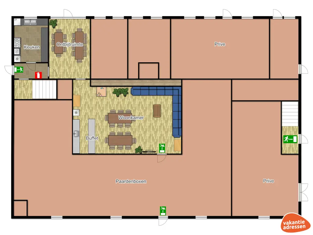 Vakantieadressen accommodatie afbeelding