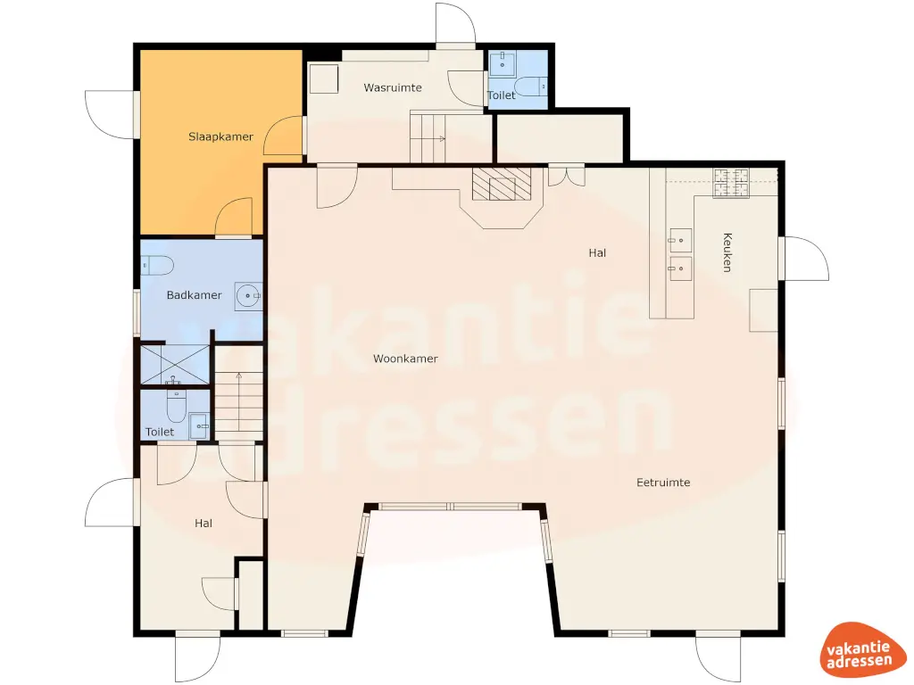 Vakantieadressen accommodatie afbeelding