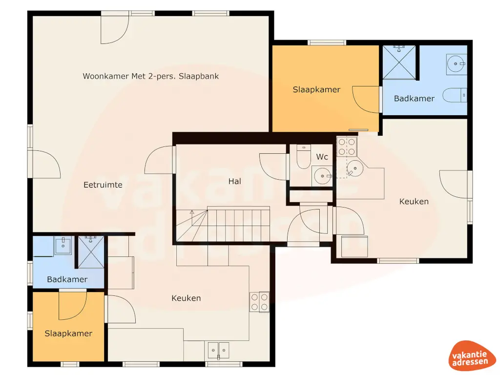 Vakantieadressen accommodatie afbeelding