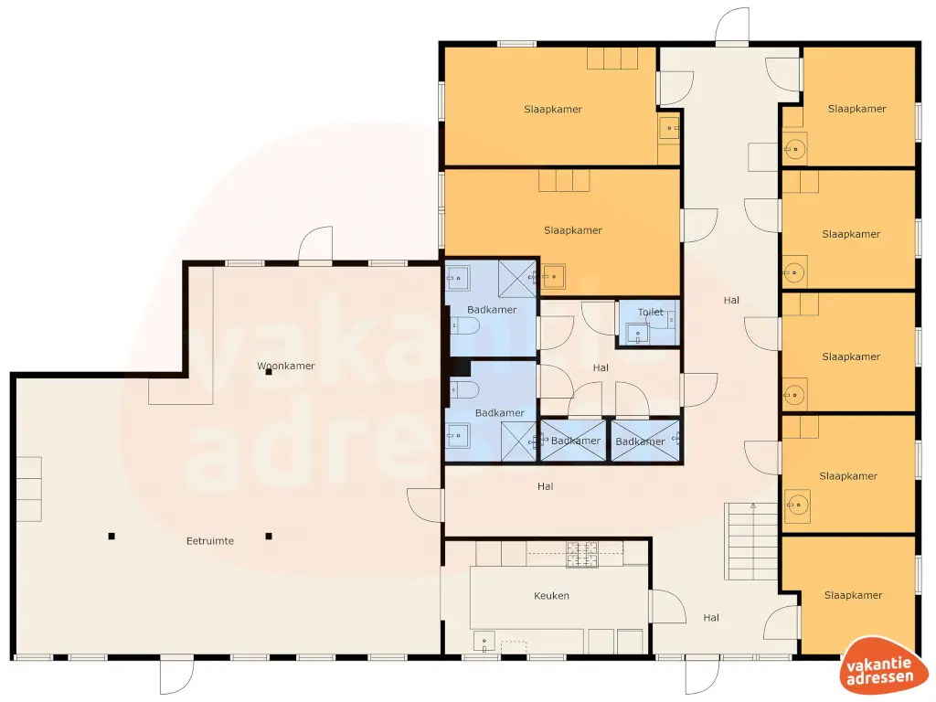 Vakantieadressen accommodatie afbeelding