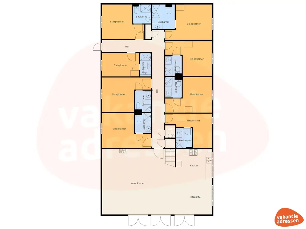 Vakantieadressen accommodatie afbeelding