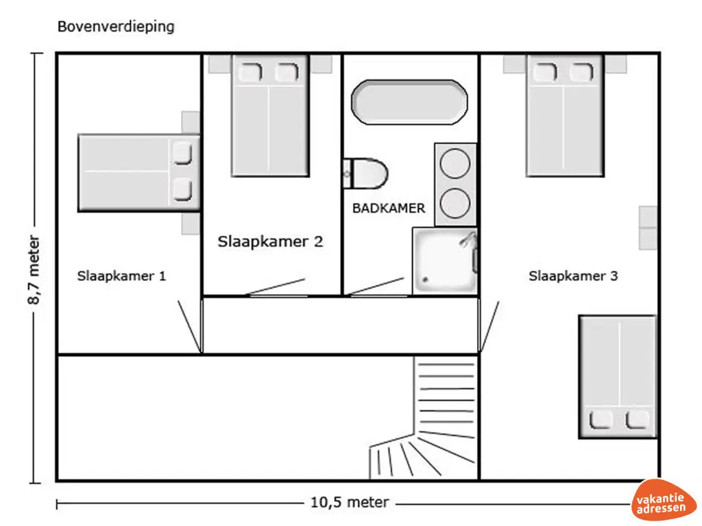 Vakantieadressen accommodatie afbeelding