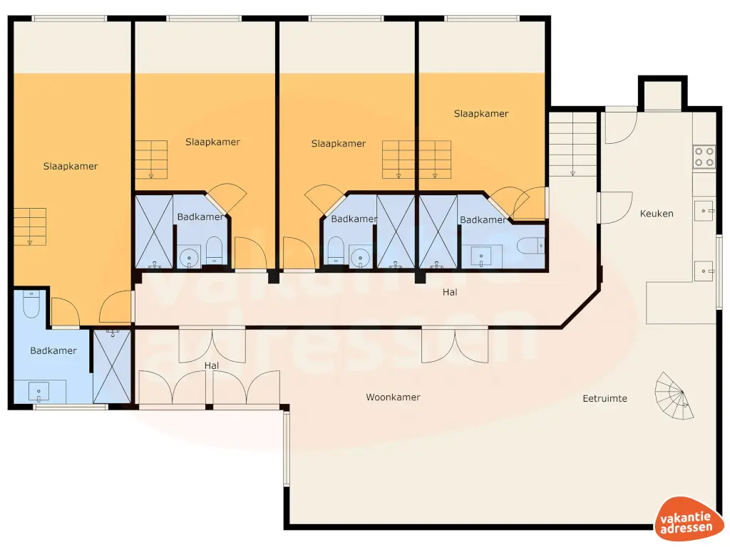 Vakantieadressen accommodatie afbeelding