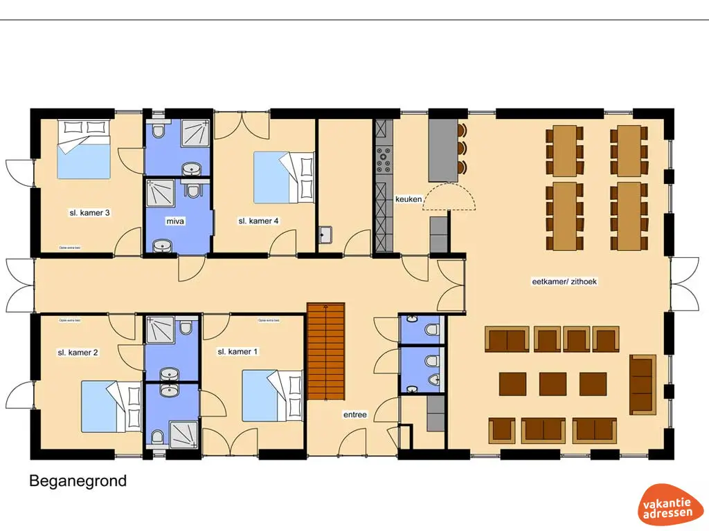 Vakantieadressen accommodatie afbeelding