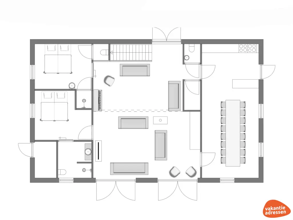 Vakantieadressen accommodatie afbeelding