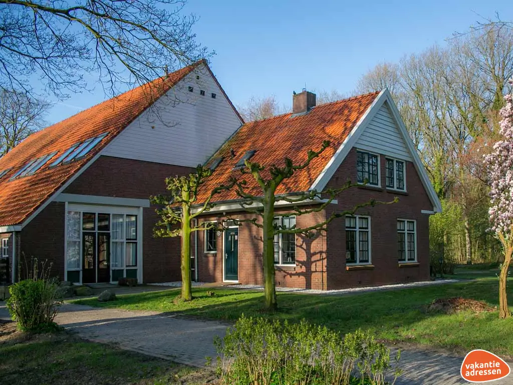 Vakantiehuis in Orvelte (Drenthe) voor 63 personen met 10 slaapkamers.