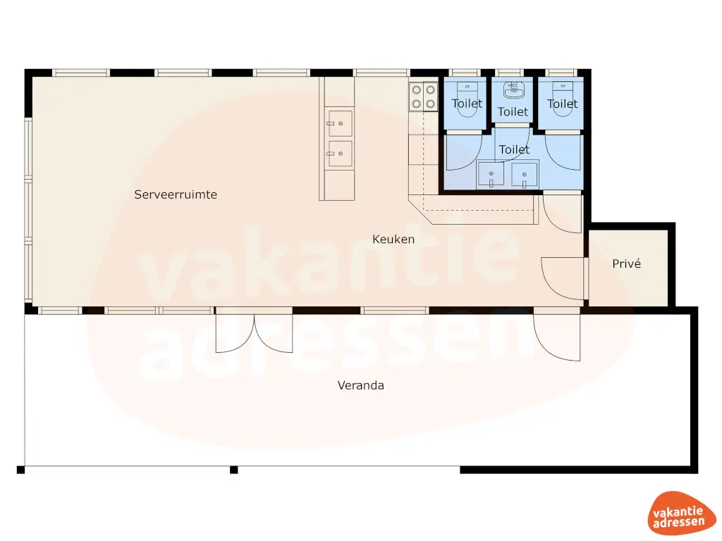 Vakantieadressen accommodatie afbeelding
