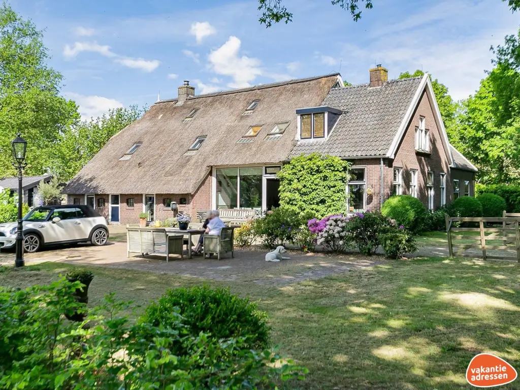 Vakantiehuis in Dwingeloo (Drenthe) voor 8 personen met 3 slaapkamers.