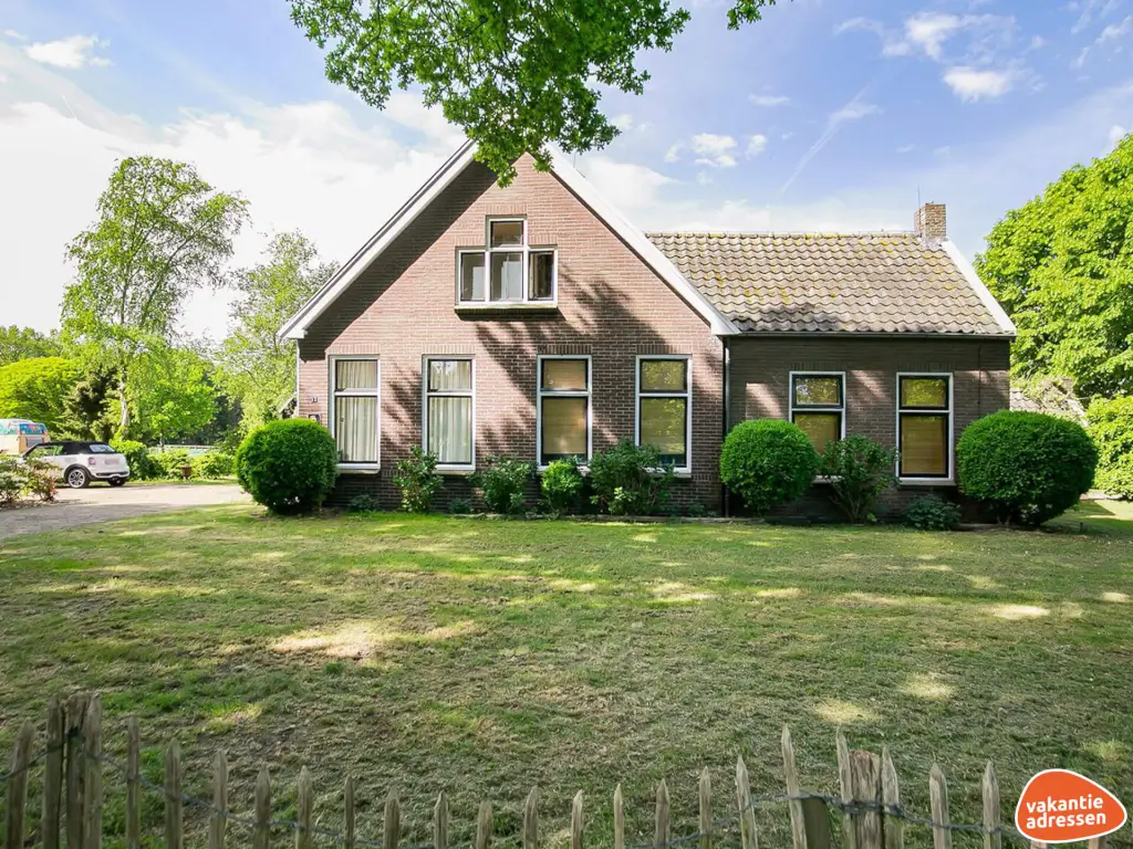 Vakantiehuis in Dwingeloo (Drenthe) voor 8 personen met 3 slaapkamers.