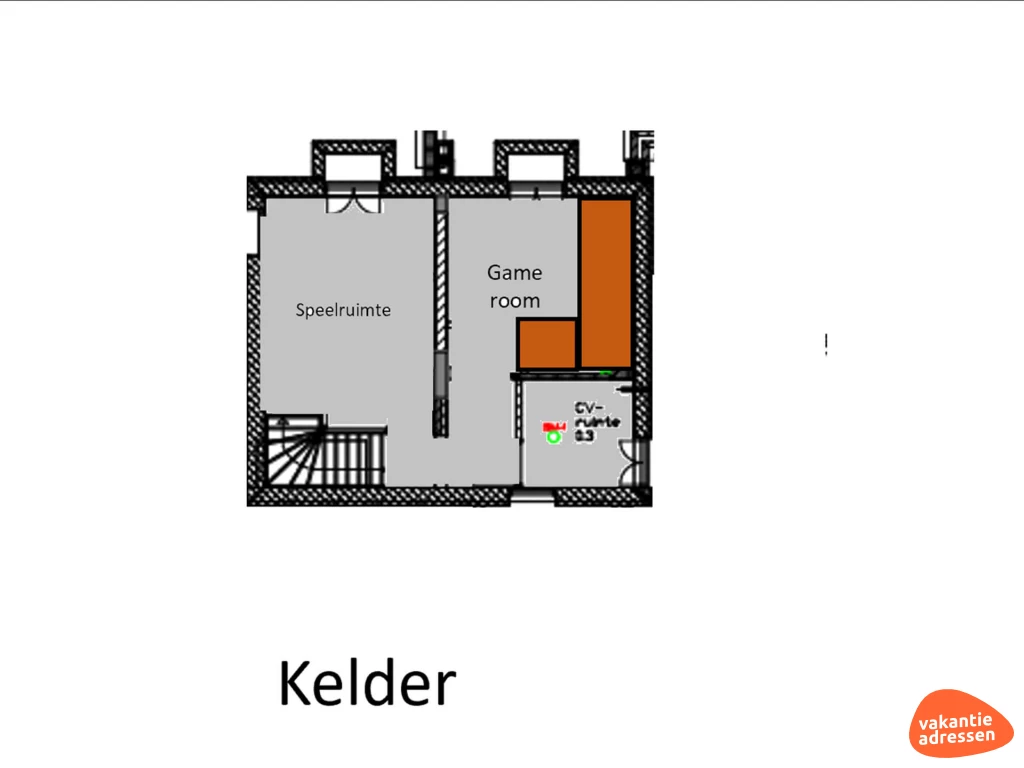 Vakantiehuis in Emmen (Drenthe) voor 12 personen met 7 slaapkamers.