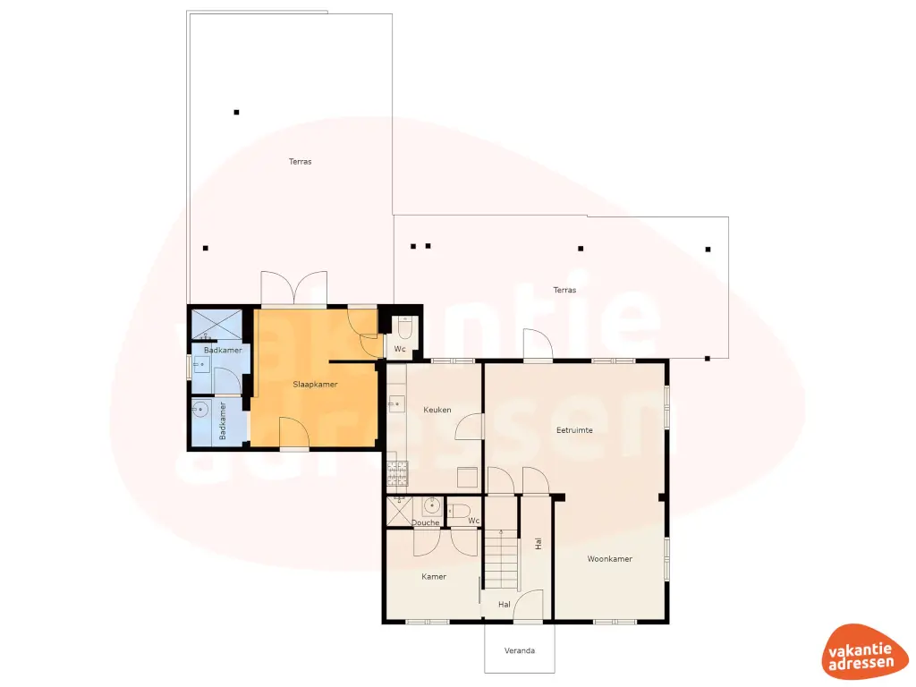Vakantieadressen accommodatie afbeelding