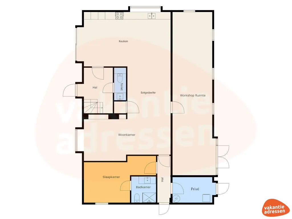 Vakantieadressen accommodatie afbeelding