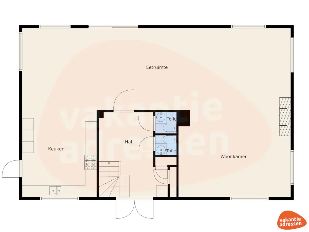 Vakantieadressen accommodatie afbeelding
