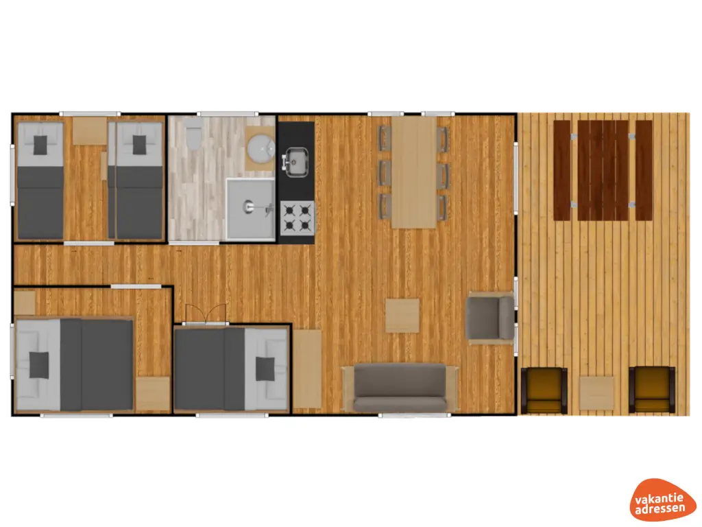 Vakantieadressen accommodatie afbeelding