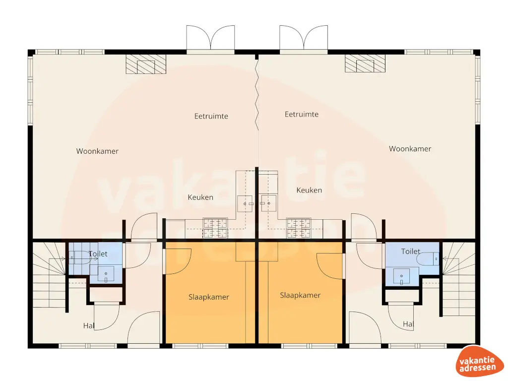 Vakantieadressen accommodatie afbeelding