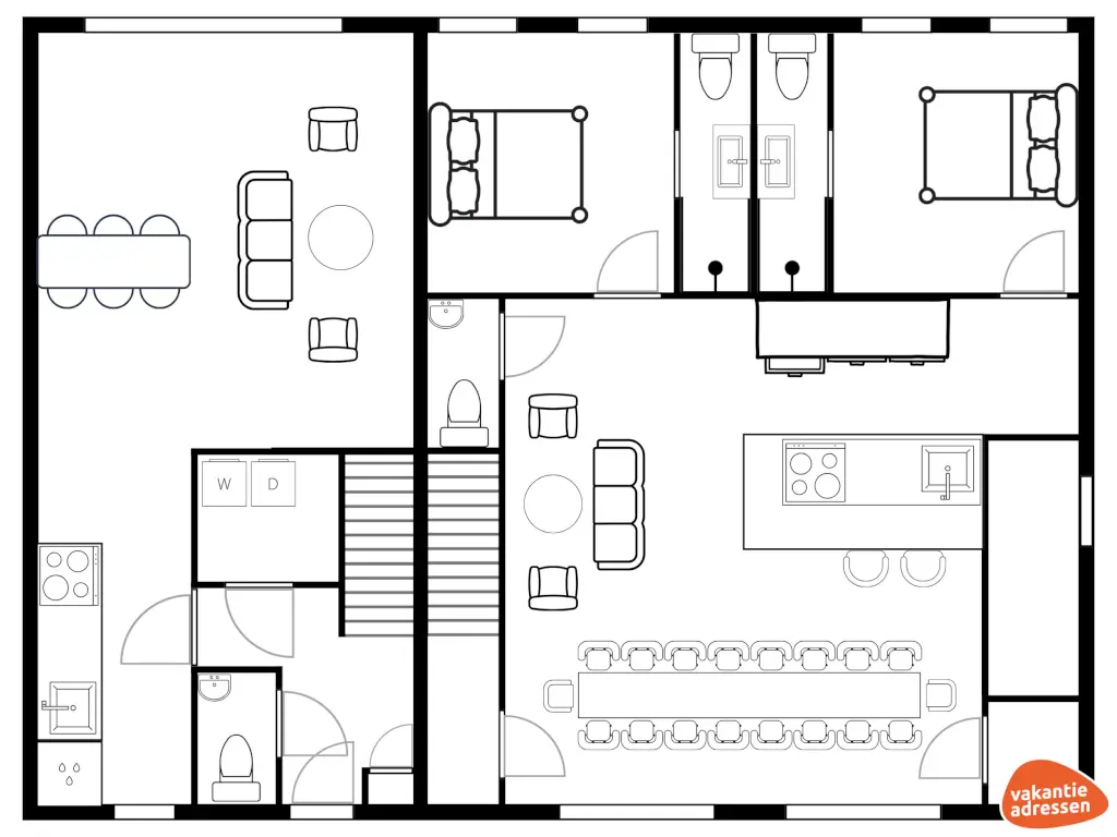 Vakantieadressen accommodatie afbeelding