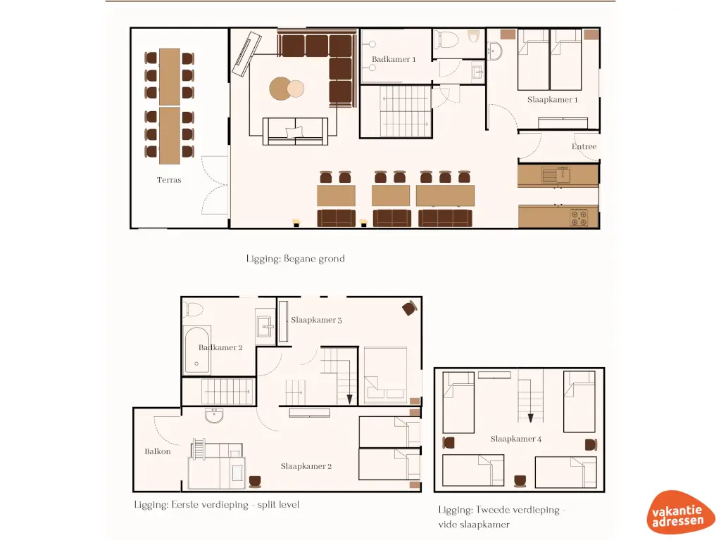 Vakantieadressen accommodatie afbeelding