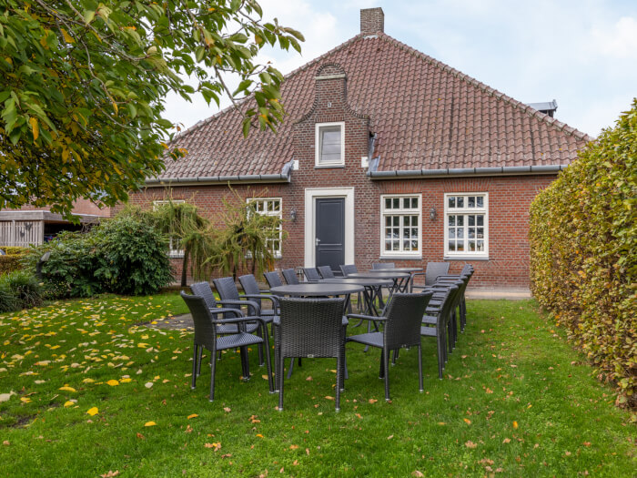 Vakantiehuis in Ysselsteyn (Limburg) voor 20 personen met 7 slaapkamers.