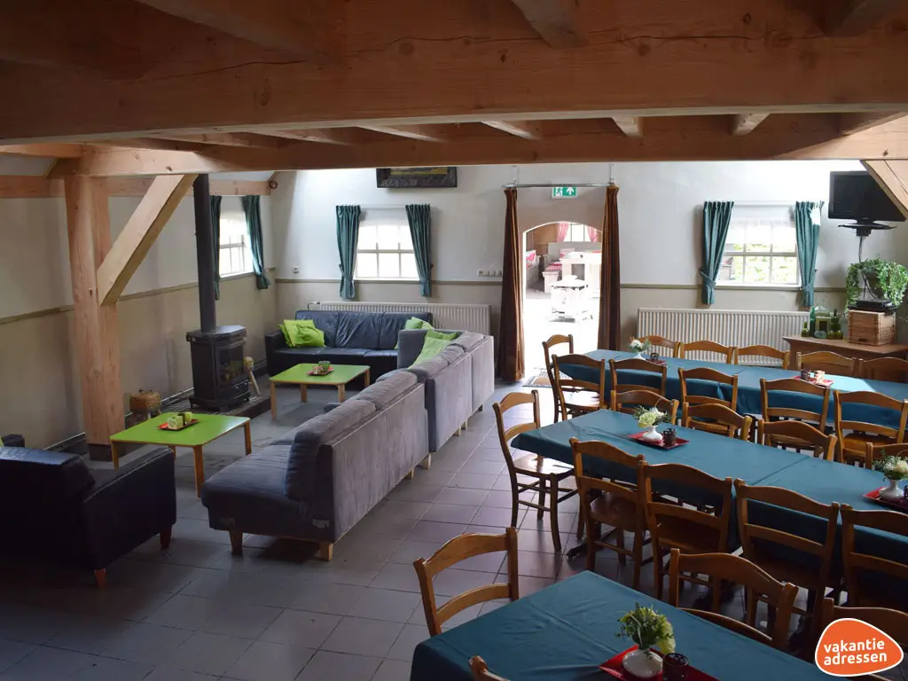 Vakantiehuis in Wijchen (Gelderland) voor 37 personen met 7 slaapkamers.
