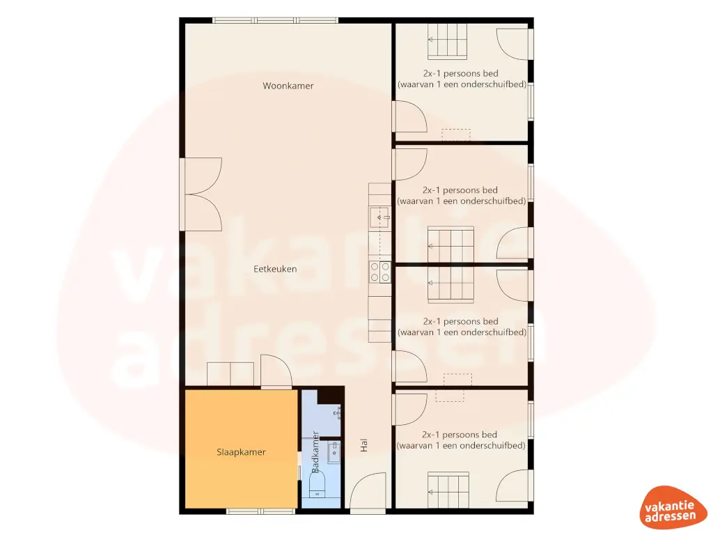 Vakantieadressen accommodatie afbeelding