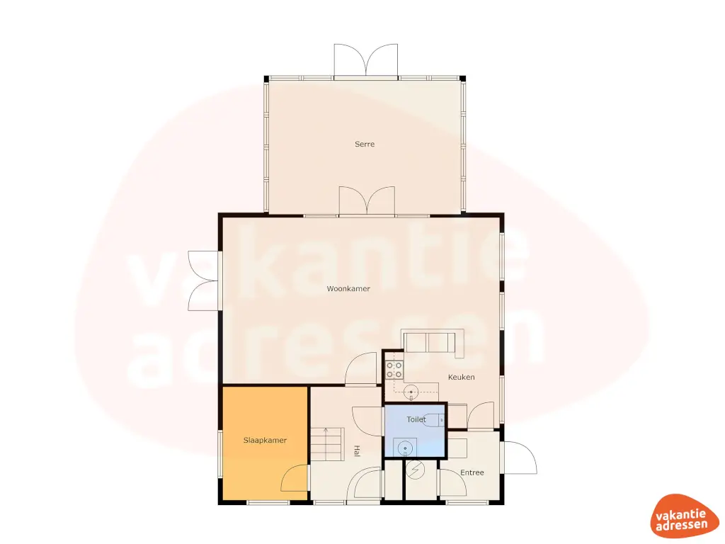 Vakantieadressen accommodatie afbeelding