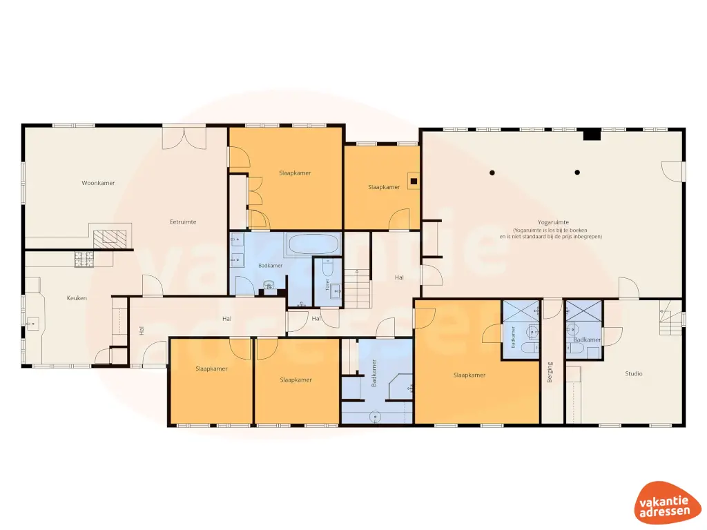 Vakantieadressen accommodatie afbeelding
