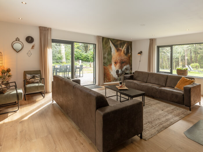 Vakantiehuis in Vierhouten (Gelderland) voor 14 personen met 7 slaapkamers.