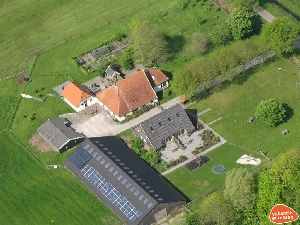 Vakantiehuis in Vledderveen (Drenthe) voor 6 personen met 3 slaapkamers.