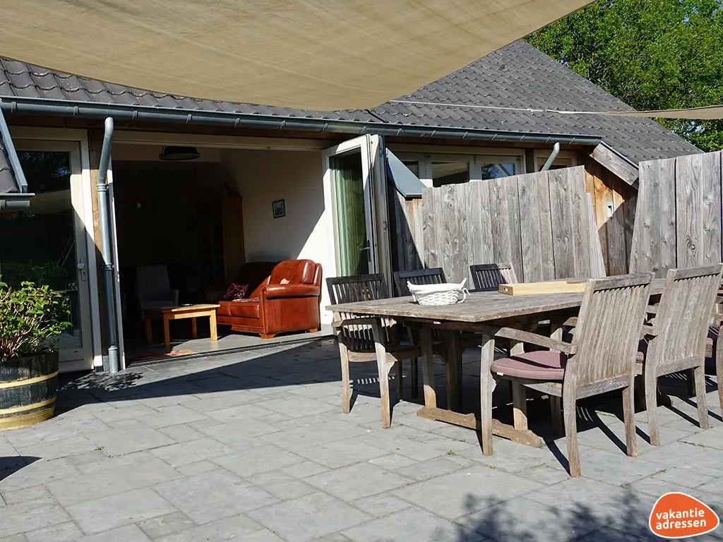 Vakantiehuis in Vledderveen (Drenthe) voor 6 personen met 3 slaapkamers.