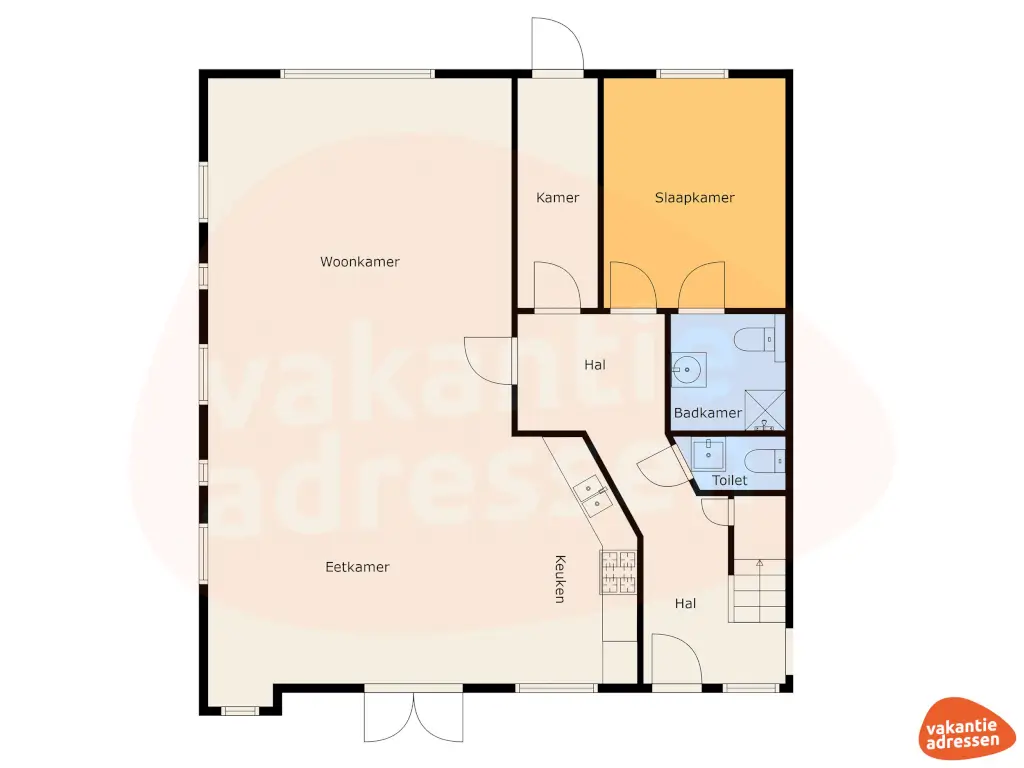 Vakantieadressen accommodatie afbeelding