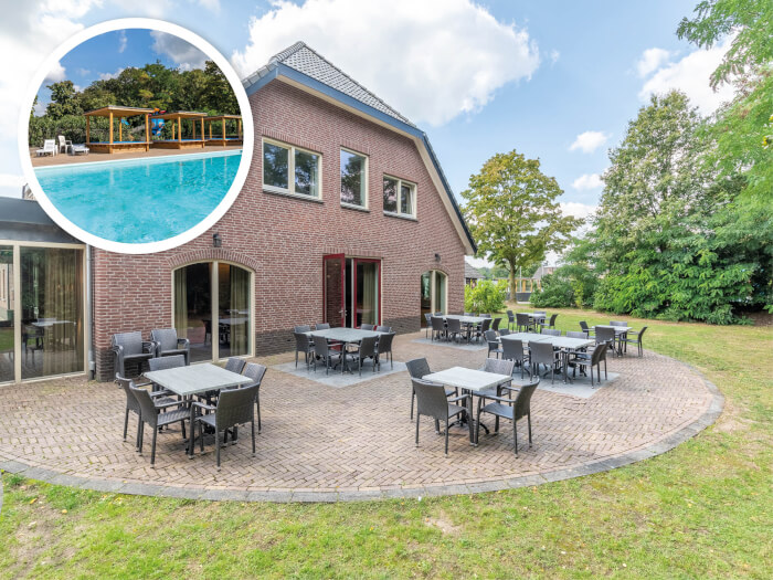 Vakantiehuis in Hengelo (Gld) (Gelderland) voor 30 personen met 16 slaapkamers.