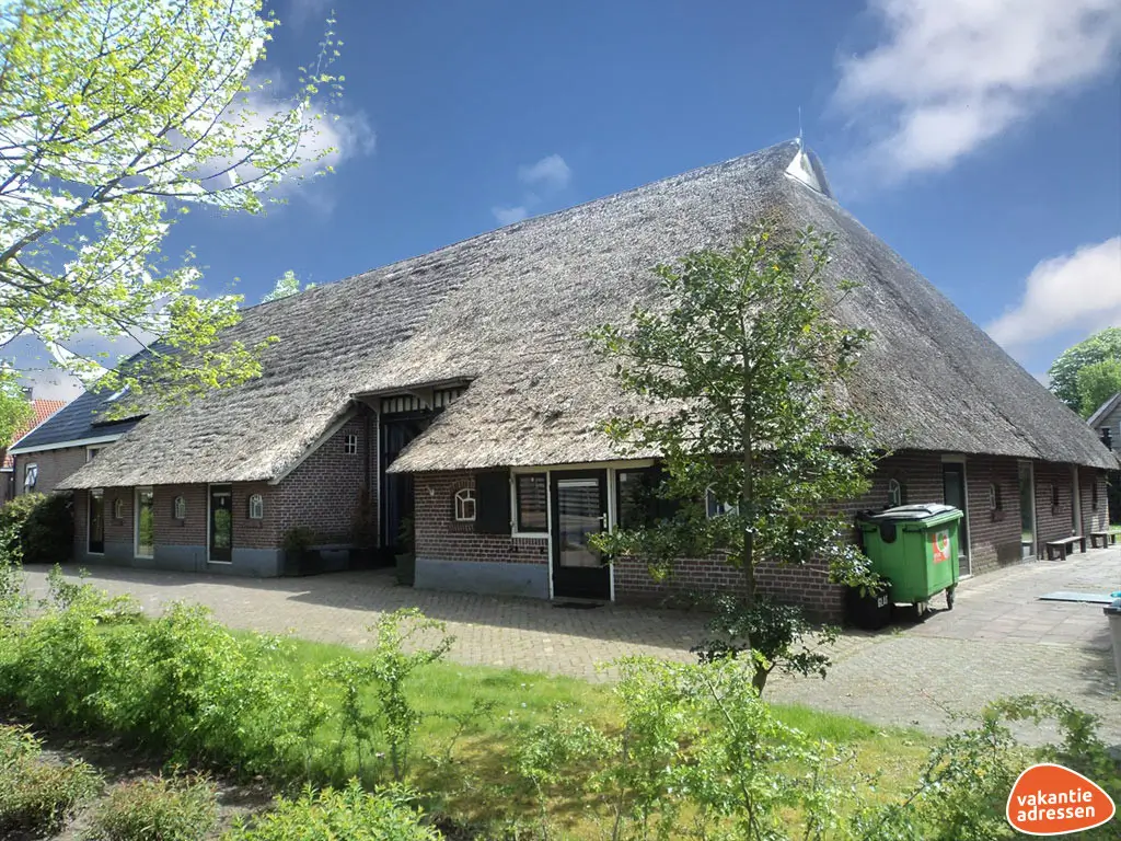 Vakantiehuis in Diever (Drenthe) voor 15 personen met 7 slaapkamers.