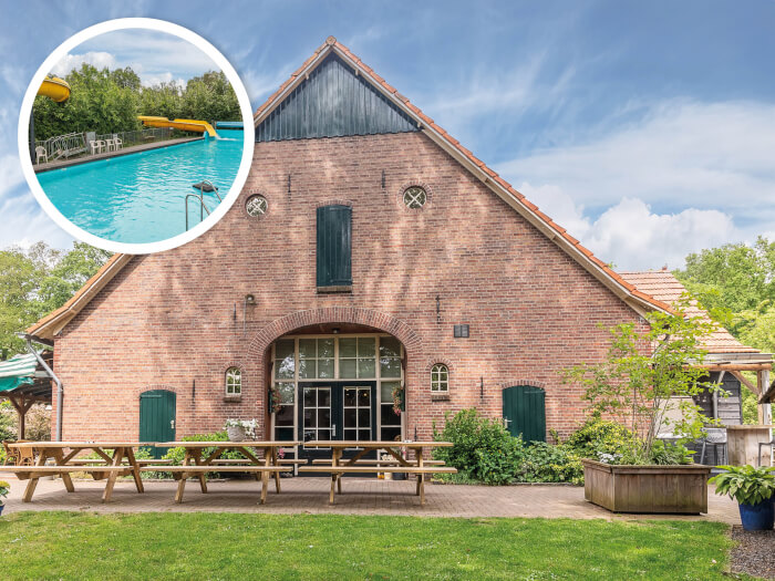 Vakantiehuis in Rekken (Gelderland) voor 16 personen met 4 slaapkamers.