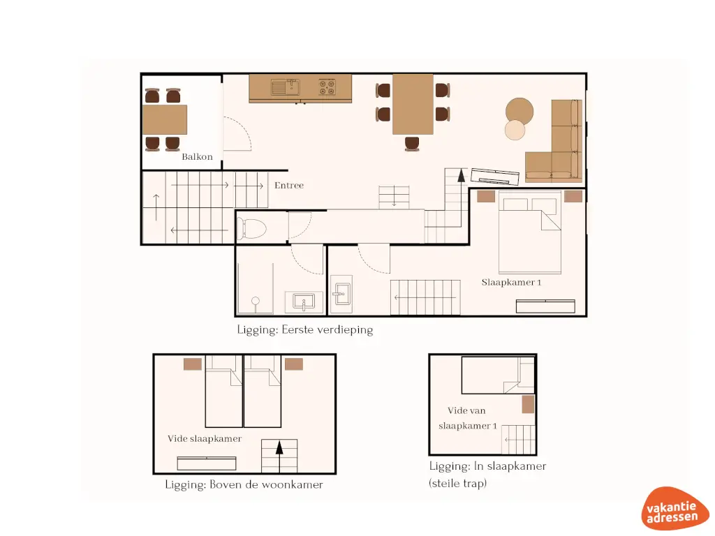 Vakantieadressen accommodatie afbeelding