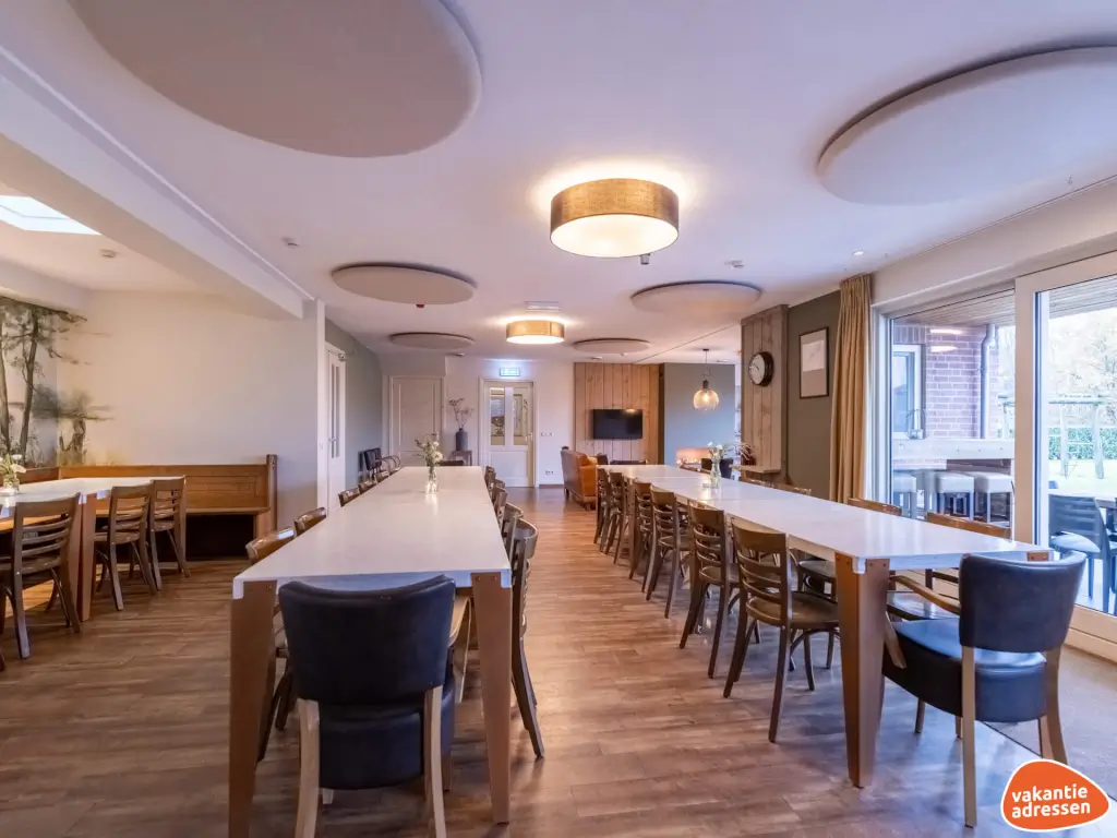 Vakantiehuis in Beugen (Noord-Brabant) voor 20 personen met 8 slaapkamers.