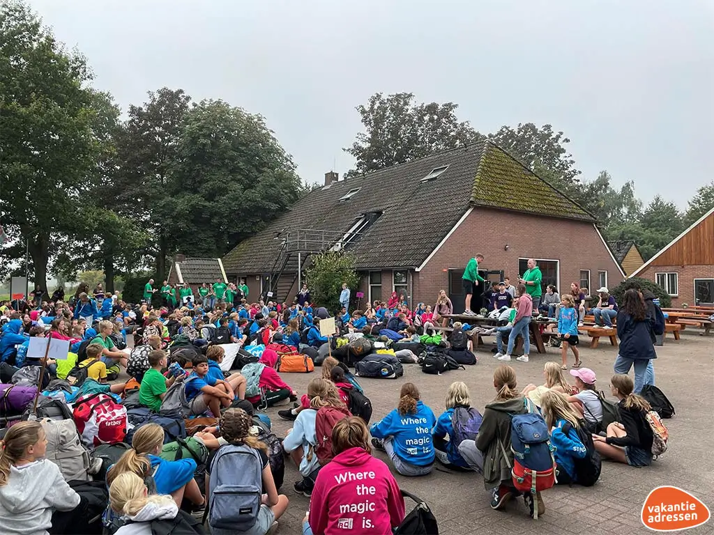 Vakantiehuis in Ellertshaar (Drenthe) voor 250 personen met 12 slaapkamers.