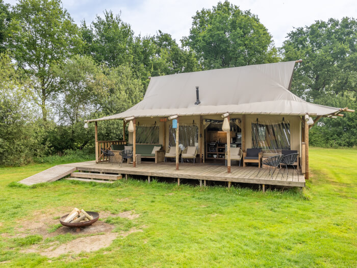 Vakantiehuis in Beltrum (Gelderland) voor 62 personen met 31 slaapkamers.